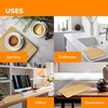 image:imageBambooMN Extra Long Rectangular Bamboo Serving Tray Vanity Tea Appetizers Snacks Charcuterie Boards 26 x 9 x 075  3 Trays3 Tray Set