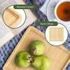 image:imageBambooMN Extra Long Rectangular Bamboo Serving Tray Vanity Tea Appetizers Snacks Charcuterie Boards 26 x 9 x 075  3 Trays9 X 9 X 075