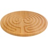 image:imageBambooMN Finger Labyrinth for Meditation and Prayer  125 Diameter  7 Circuit CretanStyle7 Circuit Cretan 125  Carbonized Brown