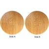 image:imageBambooMN Finger Labyrinth for Meditation and Prayer  125 Diameter  7 Circuit CretanStyle7 Circuit Doublesided 125 Chartres  Carbonized Brown