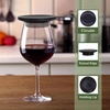 image:imageBambooMN Heavy Duty Bamboo Coasters  375 x 375  Square  10 Piece Coaster SetBlack Round Topper  Vertical