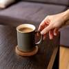 image:imageBambooMN Heavy Duty Bamboo Coasters  375 x 375  Square  10 Piece Coaster SetRound