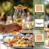 image:imageBambooMN Heavy Duty Bamboo Coasters  375 x 375  Square  10 Piece Coaster SetSquare Topper