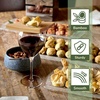image:imageBambooMN Heavy Duty Bamboo Coasters  375 x 375  Square  10 Piece Coaster SetSquare Topper