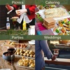 image:imageBambooMN Heavy Duty Bamboo Coasters  375 x 375  Square  10 Piece Coaster SetSquare Topper