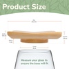 image:imageBambooMN Heavy Duty Bamboo Coasters  375 x 375  Square  10 Piece Coaster SetSquare Topper