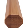 image:imageBambooMN Mens Natural Bamboo Lacrosse Shaft Stick Handle Varies Length Size Carbonized Brown40 Inch