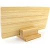 image:imageBambooMN Multipurpose Natural Bamboo Stand to Display Finger Labyrinth Picture Frames Plaques and More 2 PiecesStand Natural