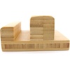 image:imageBambooMN Multipurpose Natural Bamboo Stand to Display Finger Labyrinth Picture Frames Plaques and More 2 PiecesStand Natural
