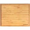 image:imageBambooMN Organic Bamboo Serving Tray Vanity Tea Appetizers Snacks Charcuterie Board 11x55x06  3 Trays11x89x06