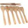 image:imageBambooMN Organic Bamboo Utensil Set Spatula Spoon Tongs  8 Piece8 Piece Set