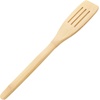 image:imageBambooMN Organic Bamboo Utensil Set Spatula Spoon Tongs  8 PieceB12  Slotted Spatula