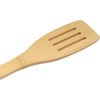image:imageBambooMN Organic Bamboo Utensil Set Spatula Spoon Tongs  8 PieceB12  Slotted Spatula