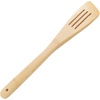 image:imageBambooMN Organic Bamboo Utensil Set Spatula Spoon Tongs  8 PieceB13  Angled Slotted Spatula