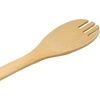 image:imageBambooMN Organic Bamboo Utensil Set Spatula Spoon Tongs  8 PieceB16  Cooking Spoon with Teeth