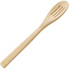 image:imageBambooMN Organic Bamboo Utensil Set Spatula Spoon Tongs  8 PieceB17  Slotted Broad Cooking Spoon