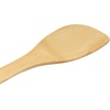 image:imageBambooMN Organic Bamboo Utensil Set Spatula Spoon Tongs  8 PieceB19  Curved SpatulaPaddle