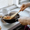 image:imageBambooMN Organic Bamboo Utensil Set Spatula Spoon Tongs  8 PieceB19  Curved SpatulaPaddle