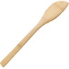 image:imageBambooMN Organic Bamboo Utensil Set Spatula Spoon Tongs  8 PieceB19  Curved SpatulaPaddle