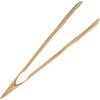 image:imageBambooMN Organic Bamboo Utensil Set Spatula Spoon Tongs  8 PieceB25  12 Salad Tongs