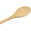image:imageBambooMN Organic Bamboo Utensil Set Spatula Spoon Tongs  8 PieceB3  Round Handled Spoon  Large