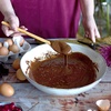 image:imageBambooMN Organic Bamboo Utensil Set Spatula Spoon Tongs  8 PieceB3  Round Handled Spoon  Large