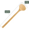 image:imageBambooMN Organic Bamboo Utensil Set Spatula Spoon Tongs  8 PieceB7  Wide Spoon