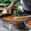 image:imageBambooMN Organic Bamboo Utensil Set Spatula Spoon Tongs  8 PieceB8  Narrow Spoon  Small