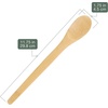 image:imageBambooMN Organic Bamboo Utensil Set Spatula Spoon Tongs  8 PieceB8  Narrow Spoon  Small