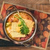 image:imageBambooMN Premium Bamboo Slats Placemat with Fabric Border  Floral Print  12 x 175  Autumn Roses 4 pcsTulip