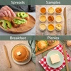 image:imageBambooMN Premium Solid Bamboo Dinner Knife 8  All Natural Reusable Dinnerware  100 pcs30