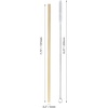 image:imageBambooMN Reusable Bamboo Drinking Straws  Eco Friendly Plastic Alternative  Thin  775  10 pcs30