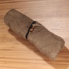 image:imageBambooMN Reusable Travel Bamboo Rayon Washcloth Set with Utensils  1 Set BlackCoffee