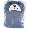image:imageBambooMN Super Soft Hooded Baby Bath Animal Towels  Cute Nursery Essentials Ages Newborn to Toddler  For GirlsBoysBlue Bear