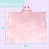 image:imageBambooMN Super Soft Hooded Baby Bath Animal Towels  Cute Nursery Essentials Ages Newborn to Toddler  For GirlsBoysLight Blue Rabbit