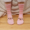 image:imageBambooMN Womens Super Soft Cute Fuzzy Cozy Warm Animal Face Indoor Outdoor Cabin Crew Home SocksAssortment C