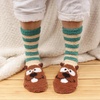 image:imageBambooMN Womens Super Soft Cute Fuzzy Cozy Warm Animal Face Indoor Outdoor Cabin Crew Home SocksAssortment a