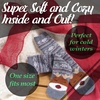 image:imageBambooMN Womens Super Soft Cute Fuzzy Cozy Warm Animal Face Indoor Outdoor Cabin Crew Home SocksChristmas Monkey