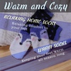 image:imageBambooMN Womens Super Soft Cute Fuzzy Cozy Warm Animal Face Indoor Outdoor Cabin Crew Home SocksElephant
