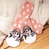 image:imageBambooMN Womens Super Soft Cute Fuzzy Cozy Warm Animal Face Indoor Outdoor Cabin Crew Home SocksPenguin