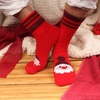 image:imageBambooMN Womens Super Soft Cute Fuzzy Cozy Warm Animal Face Indoor Outdoor Cabin Crew Home SocksSanta