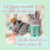 image:imageInfants Toddler Soft Warm Cozy Fuzzy Slippers NonSlip Lined Socks Shoes21b