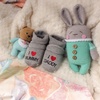 image:imageInfants Toddler Soft Warm Cozy Fuzzy Slippers NonSlip Lined Socks Shoes22c