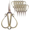 image:imageJubileeYarn Delicate Roses Embroidery Craft Units  Copper  1 UnitClassic Chinese Embroidery  Bronze