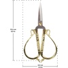image:imageJubileeYarn Delicate Roses Embroidery Craft Units  Copper  1 UnitClassic Chinese Embroidery  Copper  Gunmetal  Gold