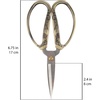 image:imageJubileeYarn Delicate Roses Embroidery Craft Units  Copper  1 UnitCrane Motif Embroidery  Bronze