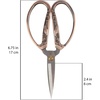 image:imageJubileeYarn Delicate Roses Embroidery Craft Units  Copper  1 UnitCrane Motif Embroidery  Copper