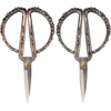 image:imageJubileeYarn Delicate Roses Embroidery Craft Units  Copper  1 UnitDelicate Roses Embroidery  Gunmetal