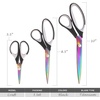 image:imageJubileeYarn Titanium Softgrip Scissors Set  Pinking Sewing Arts Crafts Office  1 Set of 4  Purple3pc Black