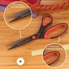 image:imageJubileeYarn Titanium Softgrip Scissors Set  Pinking Sewing Arts Crafts Office  1 Set of 4  Purple3pc Black W Red Inlays
